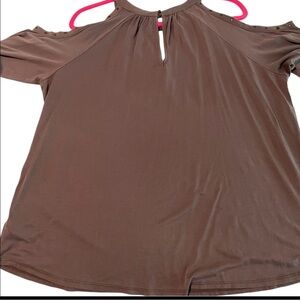 Maurcies Long Sleeve open shoulder shirt.